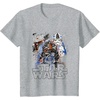 image:imageStar Wars Empires Dark Trooper Sketchy Profile TShirtHeather Grey