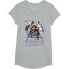 image:imageStar Wars Empires Dark Trooper Sketchy Profile TShirtHeather Grey