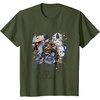 image:imageStar Wars Empires Dark Trooper Sketchy Profile TShirtOlive Green