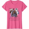 image:imageStar Wars Empires Dark Trooper Sketchy Profile TShirtPink Heather
