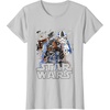 image:imageStar Wars Empires Dark Trooper Sketchy Profile TShirtSilver Grey