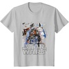 image:imageStar Wars Empires Dark Trooper Sketchy Profile TShirtSilver Grey