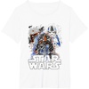 image:imageStar Wars Empires Dark Trooper Sketchy Profile TShirtWhite