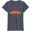 image:imageStar Wars Galactic Empire Iconic Death Star Big Chest Logo TShirtHeather Blue