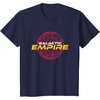 image:imageStar Wars Galactic Empire Iconic Death Star Big Chest Logo TShirtNavy Blue