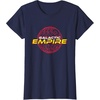 image:imageStar Wars Galactic Empire Iconic Death Star Big Chest Logo TShirtNavy Blue