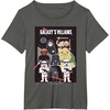 image:imageStar Wars Galaxys Villains Darth Vader Maul Grievous Jabba TShirtAsphalt Grey