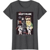 image:imageStar Wars Galaxys Villains Darth Vader Maul Grievous Jabba TShirtDark Heather Grey