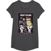 image:imageStar Wars Galaxys Villains Darth Vader Maul Grievous Jabba TShirtDark Heather Grey