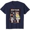 image:imageStar Wars Galaxys Villains Darth Vader Maul Grievous Jabba TShirtNavy Blue