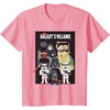 image:imageStar Wars Galaxys Villains Darth Vader Maul Grievous Jabba TShirtPink