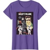image:imageStar Wars Galaxys Villains Darth Vader Maul Grievous Jabba TShirtPurple Heather