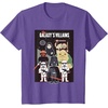 image:imageStar Wars Galaxys Villains Darth Vader Maul Grievous Jabba TShirtPurple Heather