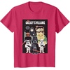 image:imageStar Wars Galaxys Villains Darth Vader Maul Grievous Jabba TShirtRed Heather