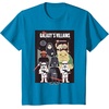image:imageStar Wars Galaxys Villains Darth Vader Maul Grievous Jabba TShirtSapphire Blue