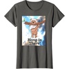image:imageStar Wars Hang In There Cute Ewok Hanging From Branch TShirtAsphalt Grey