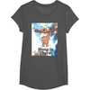 image:imageStar Wars Hang In There Cute Ewok Hanging From Branch TShirtAsphalt Grey