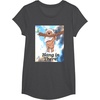 image:imageStar Wars Hang In There Cute Ewok Hanging From Branch TShirtDark Heather Grey