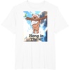 image:imageStar Wars Hang In There Cute Ewok Hanging From Branch TShirtWhite