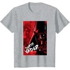 image:imageStar Wars Iconic Epic Darth Vader Split Face Chest Portrait TShirtHeather Grey