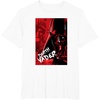 image:imageStar Wars Iconic Epic Darth Vader Split Face Chest Portrait TShirtWhite
