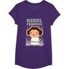 image:imageStar Wars Iconic Rebel Princess Leia Pixel Art Chibi Logo TShirtPurple