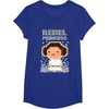 image:imageStar Wars Iconic Rebel Princess Leia Pixel Art Chibi Logo TShirtRoyal Blue