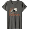 image:imageStar Wars Iconic Retro Racer Millennium Falcon Chest Logo TShirtAsphalt Grey
