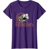 image:imageStar Wars Iconic Retro Racer Millennium Falcon Chest Logo TShirtPurple