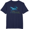 image:imageStar Wars Iconic XWing Rebel Ship Flying Big Chest Logo TShirtNavy Blue