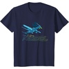 image:imageStar Wars Iconic XWing Rebel Ship Flying Big Chest Logo TShirtNavy Blue