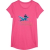 image:imageStar Wars Iconic XWing Rebel Ship Flying Big Chest Logo TShirtPink Heather