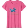 image:imageStar Wars Iconic XWing Rebel Ship Flying Big Chest Logo TShirtPink Heather