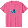 image:imageStar Wars Iconic XWing Rebel Ship Flying Big Chest Logo TShirtPink Heather