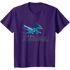 image:imageStar Wars Iconic XWing Rebel Ship Flying Big Chest Logo TShirtPurple