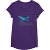 image:imageStar Wars Iconic XWing Rebel Ship Flying Big Chest Logo TShirtPurple