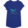 image:imageStar Wars Iconic XWing Rebel Ship Flying Big Chest Logo TShirtRoyal Blue