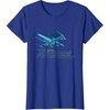 image:imageStar Wars Iconic XWing Rebel Ship Flying Big Chest Logo TShirtRoyal Blue