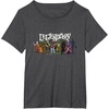 image:imageStar Wars Legendsry Bounty Hunter Ensemble Boba Fett Center TShirtDark Heather Grey