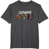 image:imageStar Wars Legendsry Bounty Hunter Ensemble Boba Fett Center TShirtDark Heather Grey