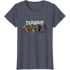 image:imageStar Wars Legendsry Bounty Hunter Ensemble Boba Fett Center TShirtHeather Blue