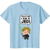 image:imageStar Wars Luke Skywalker Trust Me I Am A Jedi Pixel Art Logo TShirtBaby Blue