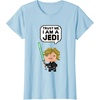 image:imageStar Wars Luke Skywalker Trust Me I Am A Jedi Pixel Art Logo TShirtBaby Blue