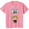 image:imageStar Wars Luke Skywalker Trust Me I Am A Jedi Pixel Art Logo TShirtPink