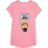 image:imageStar Wars Luke Skywalker Trust Me I Am A Jedi Pixel Art Logo TShirtPink