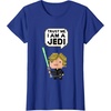image:imageStar Wars Luke Skywalker Trust Me I Am A Jedi Pixel Art Logo TShirtRoyal Blue