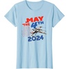 image:imageStar Wars May the 4th Be With You 2024 Lukes XWing Fighter TShirtBaby Blue