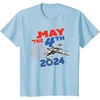 image:imageStar Wars May the 4th Be With You 2024 Lukes XWing Fighter TShirtBaby Blue