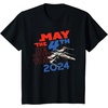 image:imageStar Wars May the 4th Be With You 2024 Lukes XWing Fighter TShirtBlack