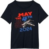 image:imageStar Wars May the 4th Be With You 2024 Lukes XWing Fighter TShirtBlack